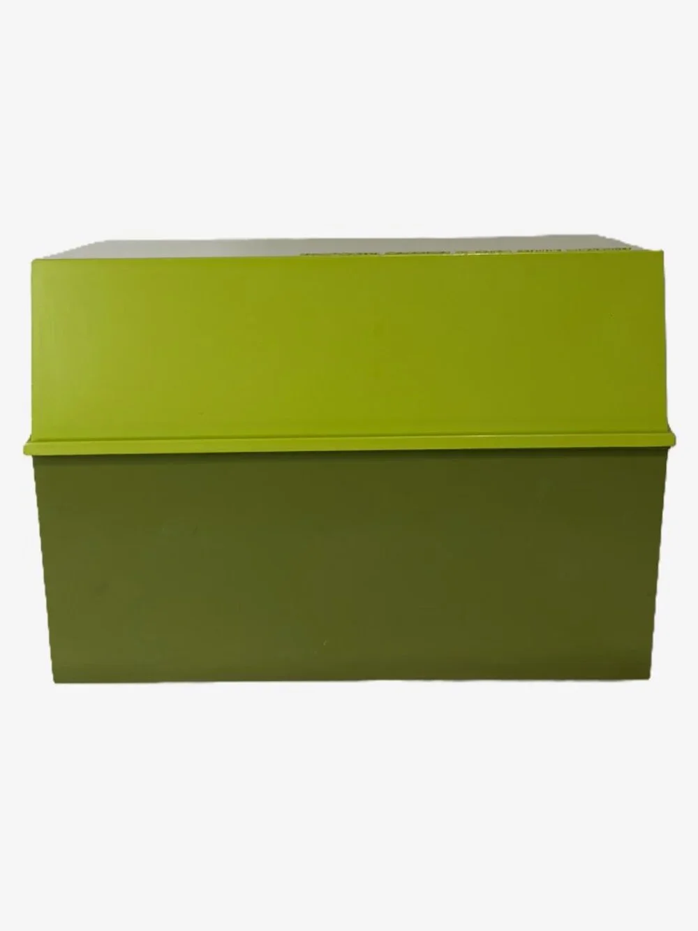 Vintage 1971 Betty Crocker Recipe Box & Card Library Set Green Retro Kitchen